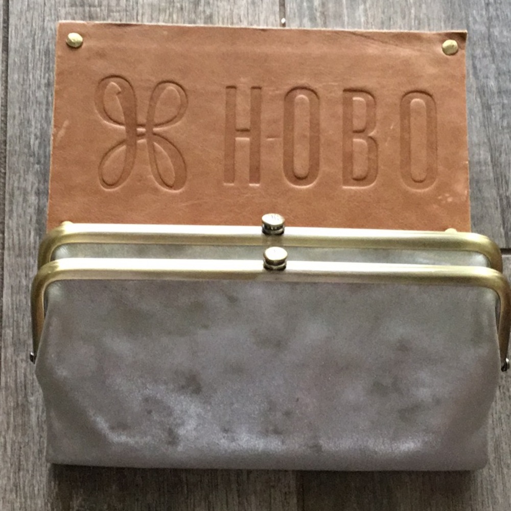 HOBO Double Clutch LAUREN Wallet Northern Lights NWT